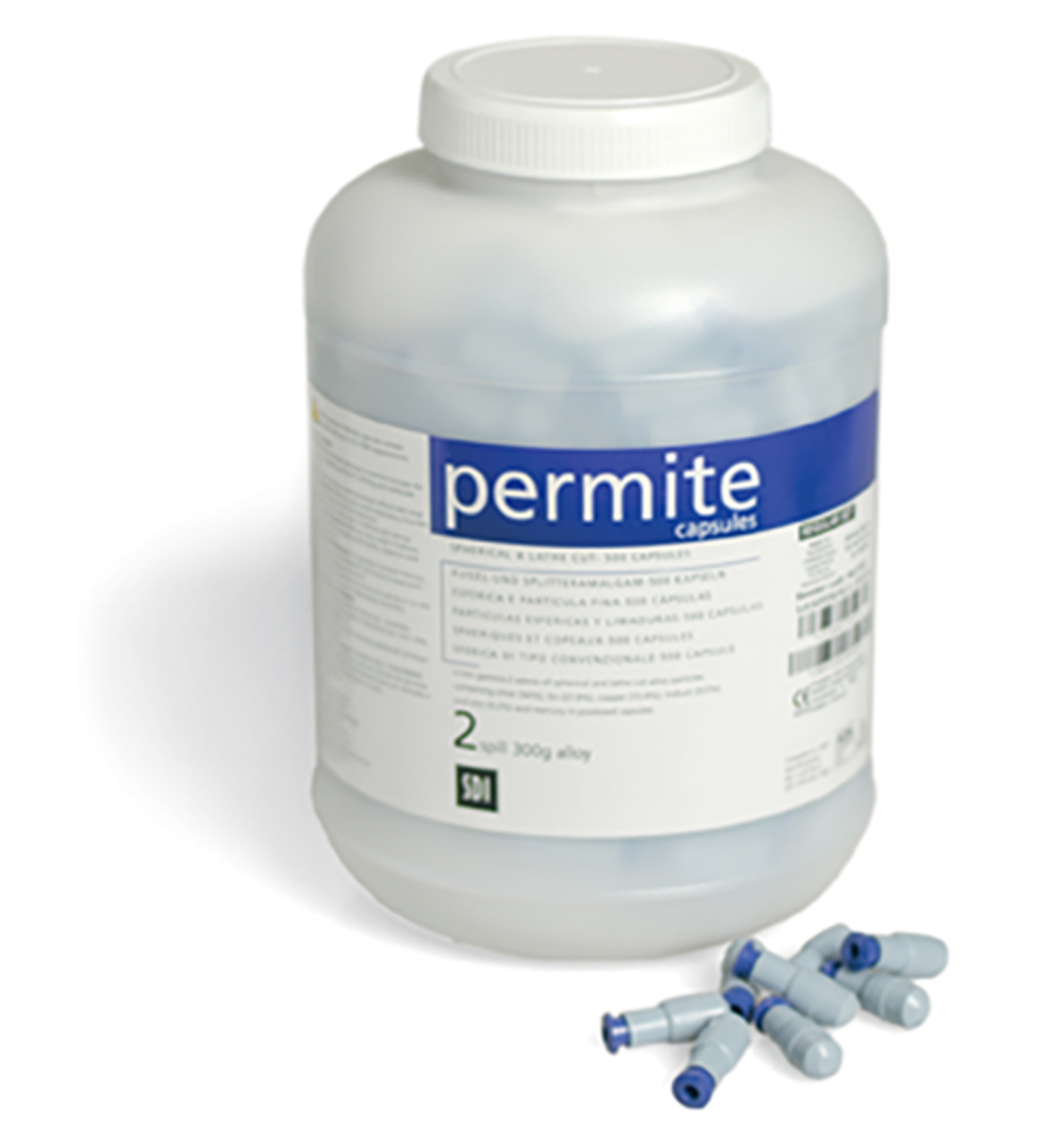 SDI 4021303 Permite 1 Spill Regular Set Dispersed Phase Alloy Amalgam Capsules 500/Pk SDI 4021303 Permite 1 Spill Regular Set Dispersed Phase Alloy Amalgam Capsules 500/Pk